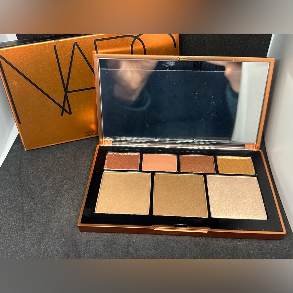 🆕 NARS 🏝️Laguna 🏝️ ultimate face palette 1 ✨new unused in box✨ 🧡💛🧡💛🧡💛